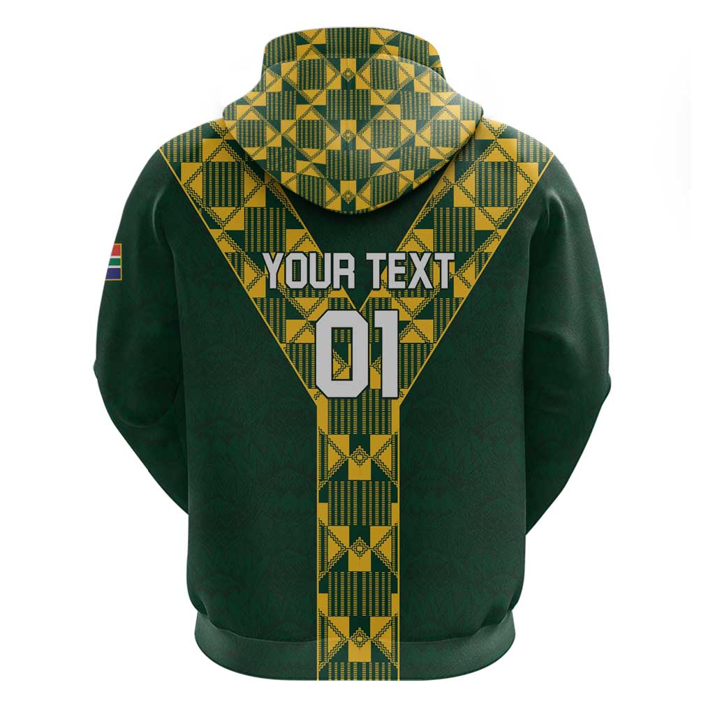 Custom South Africa 2024 Rugby Hoodie Go Springboks Protea Pattern LT01