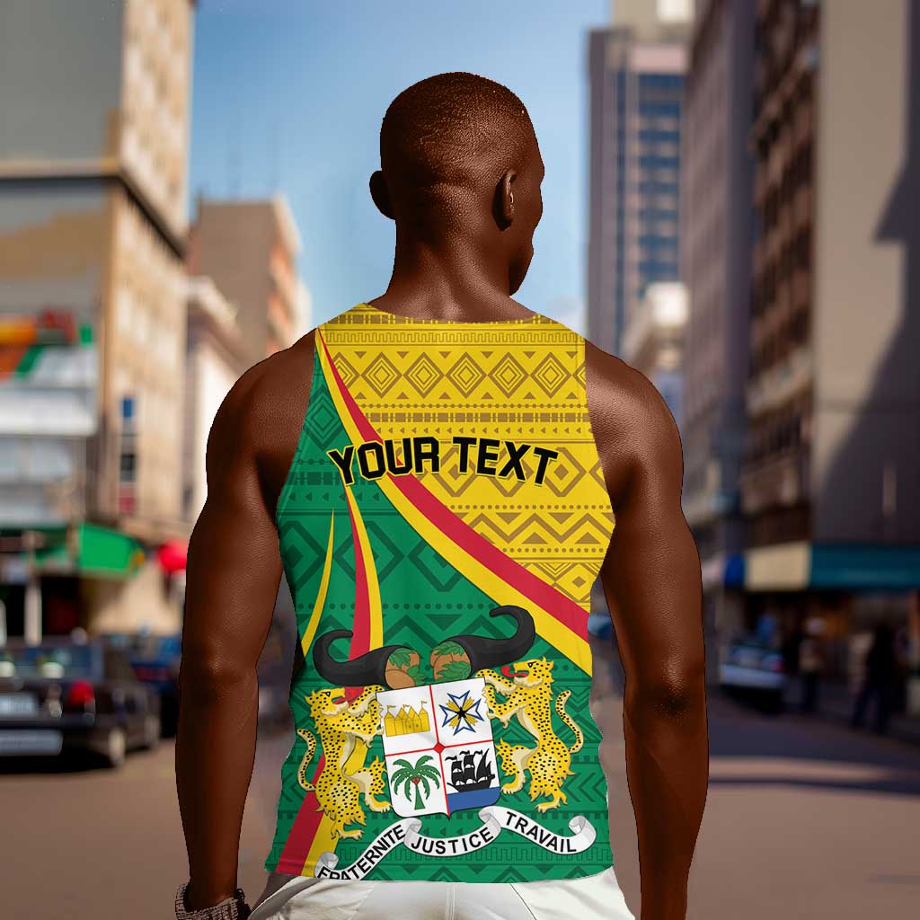 Personalized Benin Independence Day 1960 Men Tank Top Fraternite Justice Travail LT01