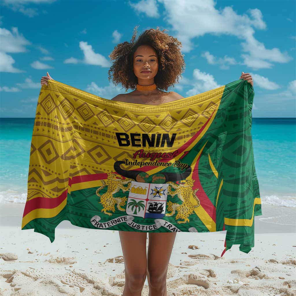 Benin Independence Day 1960 Sarong Fraternite Justice Travail LT01