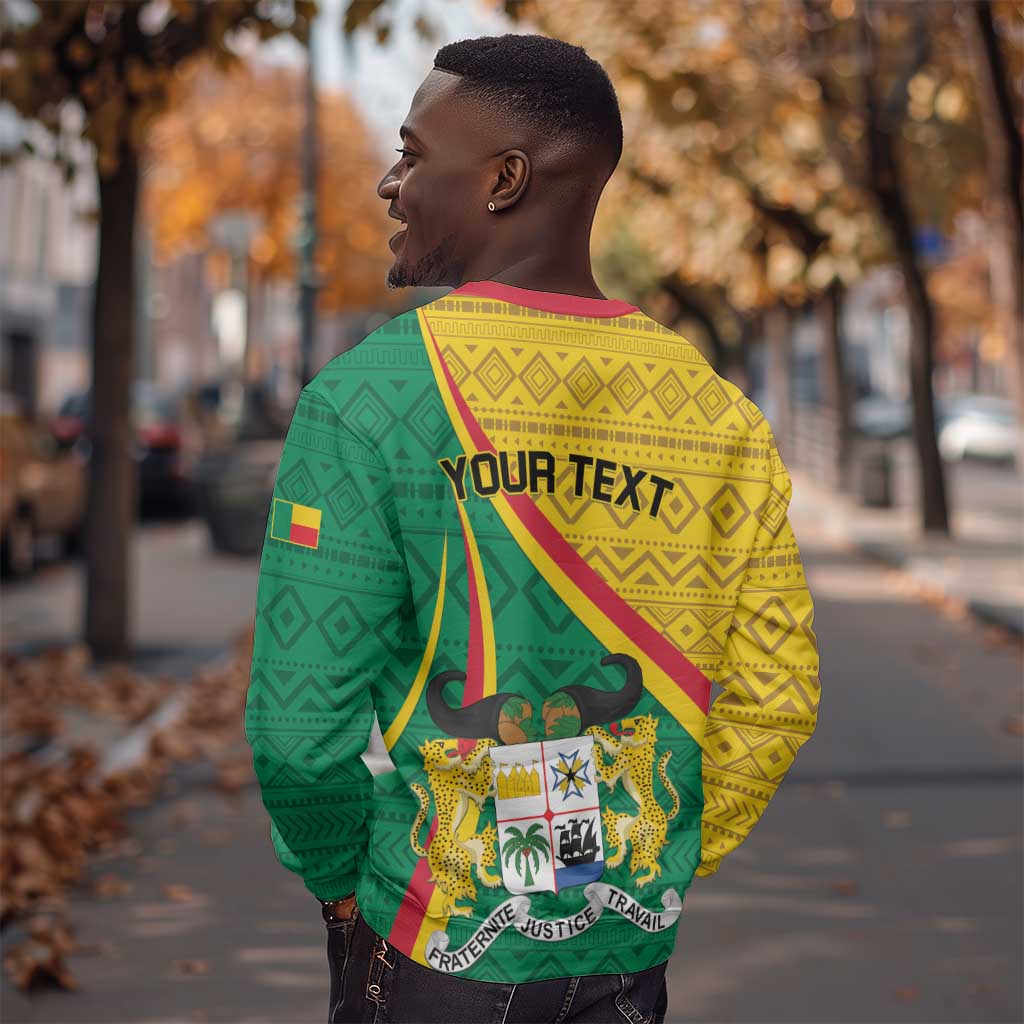 Personalized Benin Independence Day 1960 Sweatshirt Fraternite Justice Travail LT01