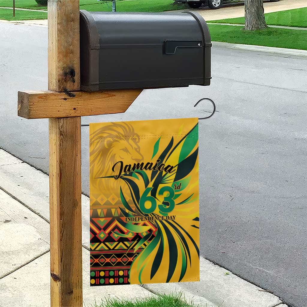Black Jamaican Independence Day 1962 Garden Flag Jumieka Streamertail Reggae Pattern LT01