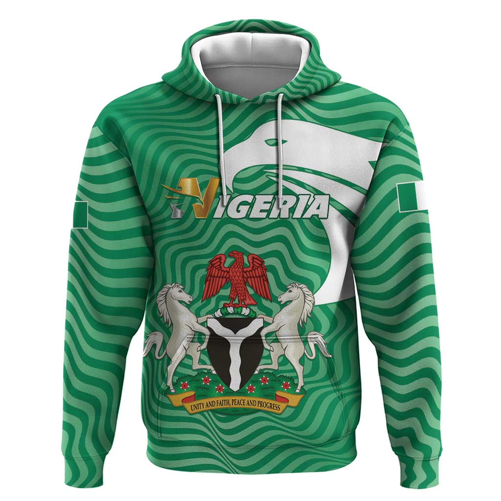 Personalized Nigeria Hoodie Jamhuriyar Tarayyar Najeriya LT01