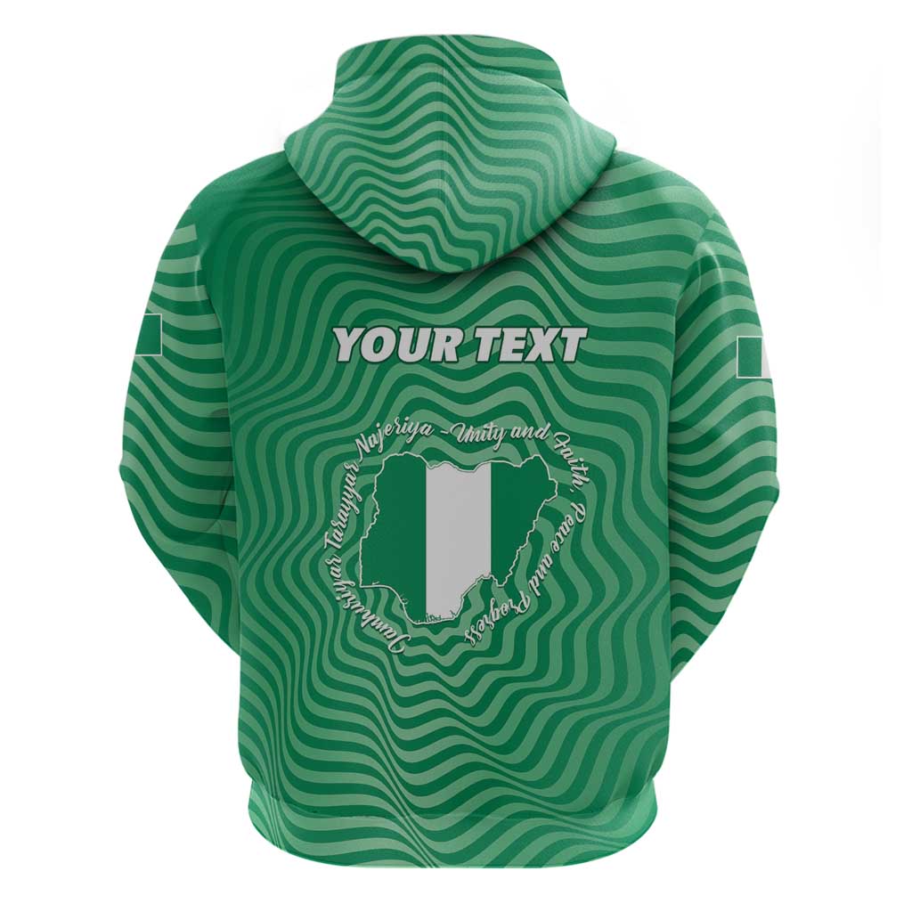 Personalized Nigeria Hoodie Jamhuriyar Tarayyar Najeriya LT01