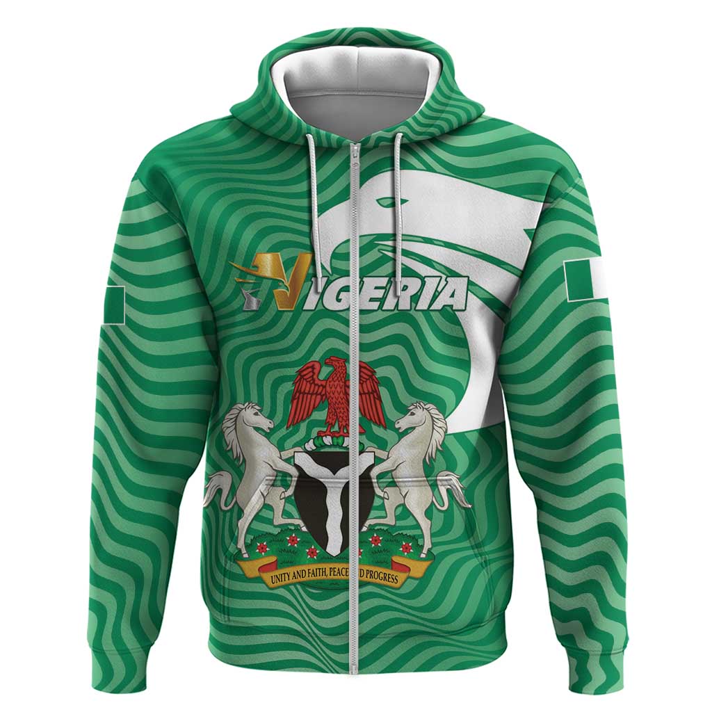 Personalized Nigeria Hoodie Jamhuriyar Tarayyar Najeriya LT01