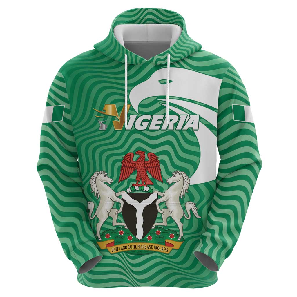 Personalized Nigeria Hoodie Jamhuriyar Tarayyar Najeriya LT01