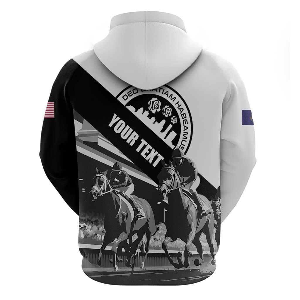 Personalized Kentucky Hoodie Deo gratiam habeamus LT01