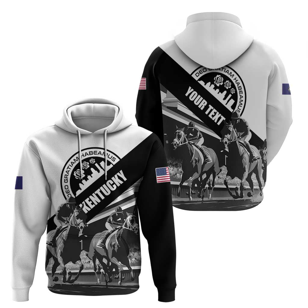 Personalized Kentucky Hoodie Deo gratiam habeamus LT01
