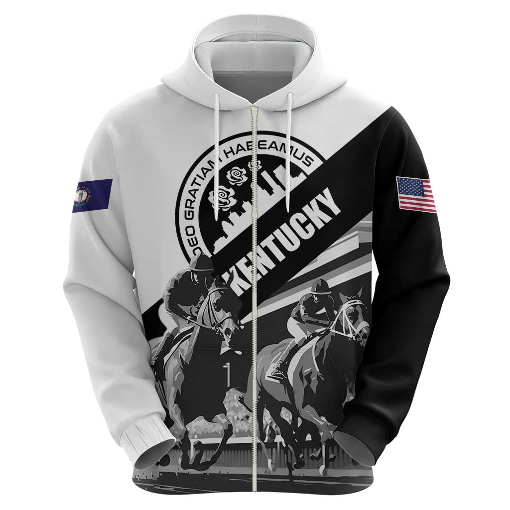 Personalized Kentucky Hoodie Deo gratiam habeamus LT01