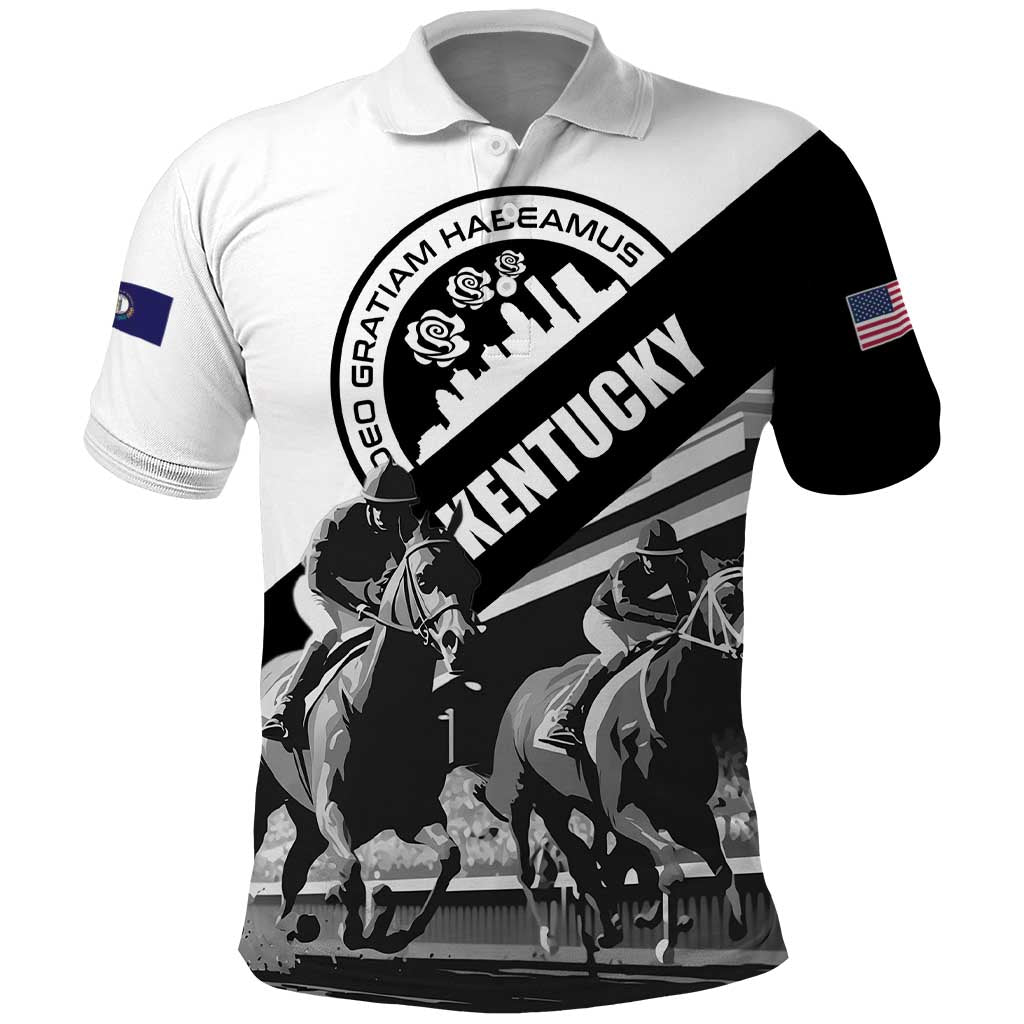 Personalized Kentucky Polo Shirt Deo gratiam habeamus LT01