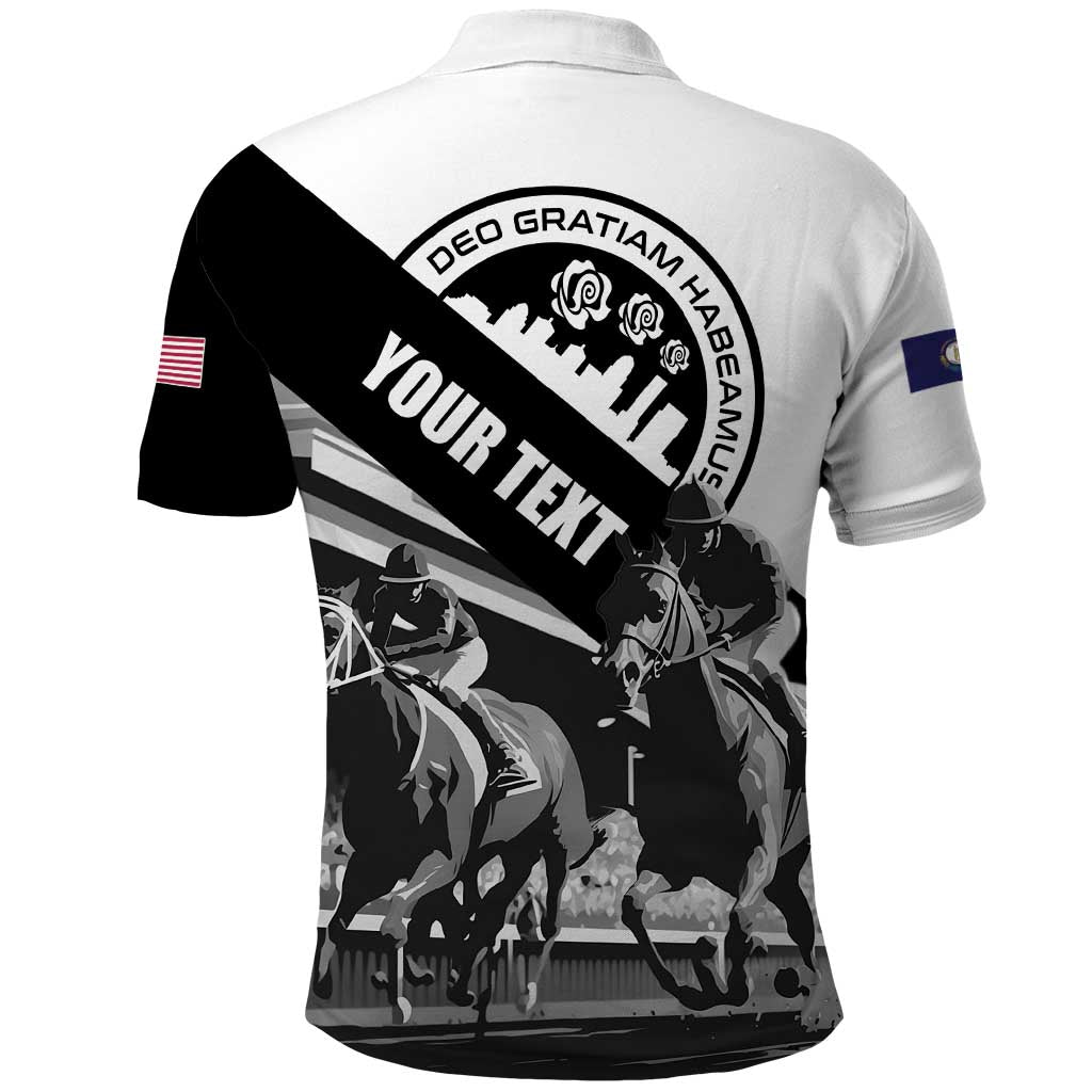 Personalized Kentucky Polo Shirt Deo gratiam habeamus LT01