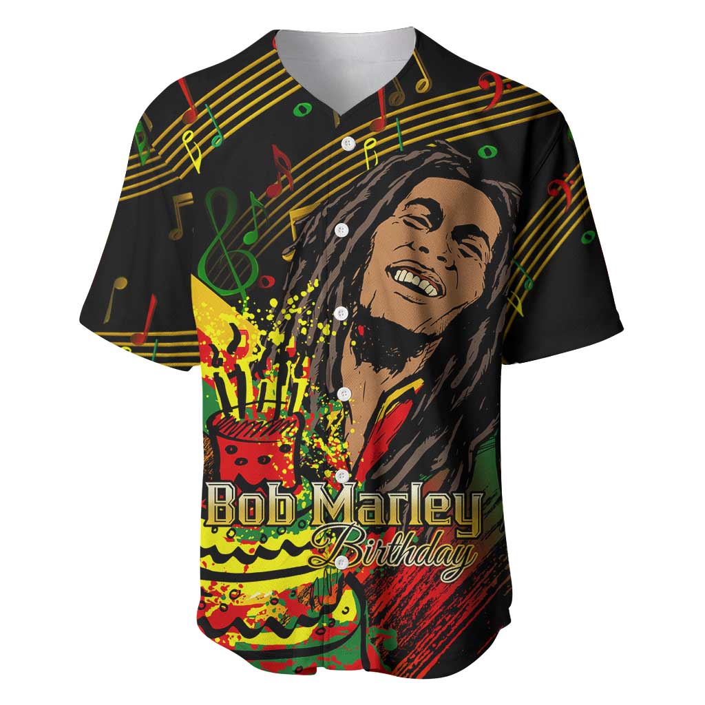 The Father of Reggae Baseball Jersey - Legendary Birthday Tribute LT01