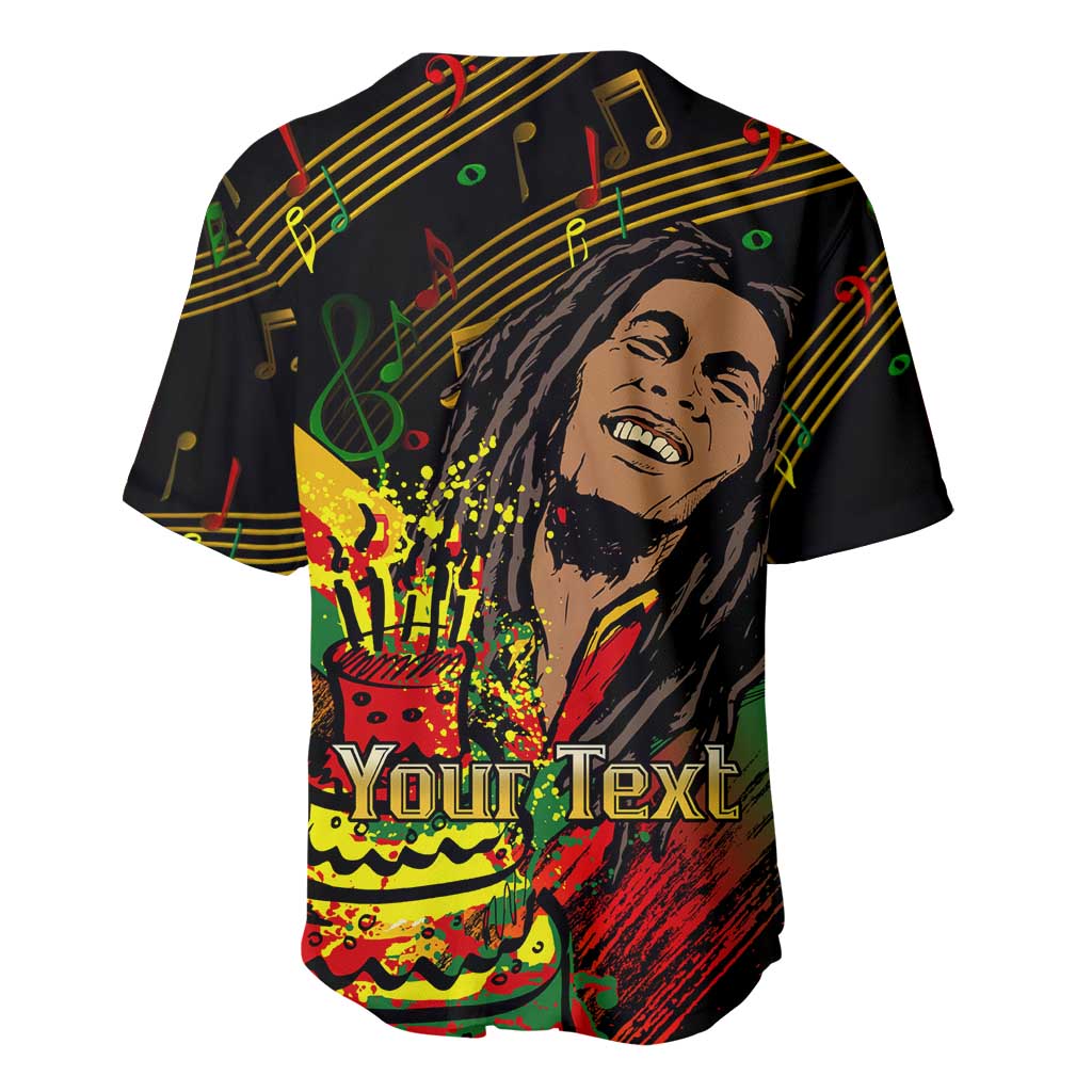The Father of Reggae Baseball Jersey - Legendary Birthday Tribute LT01