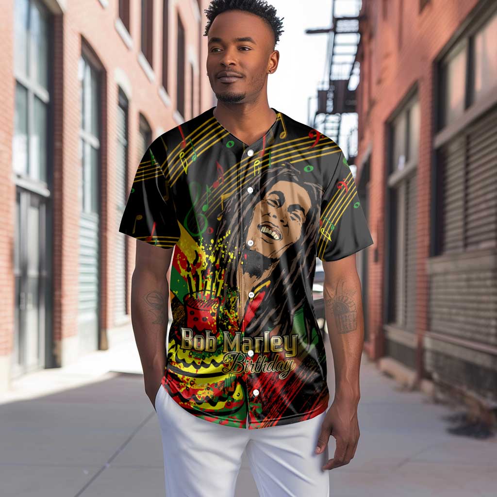 The Father of Reggae Baseball Jersey - Legendary Birthday Tribute LT01