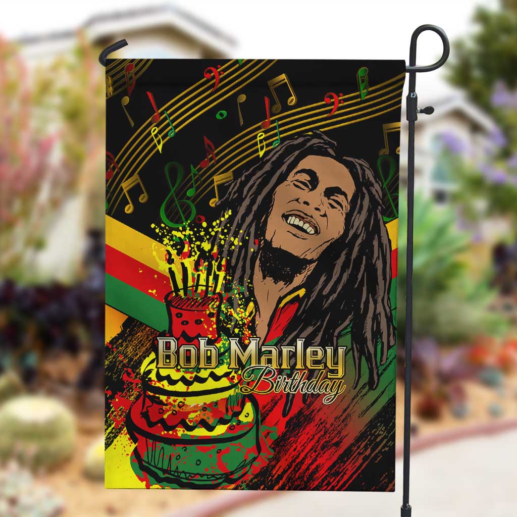 The Father of Reggae Garden Flag - Legendary Birthday Tribute LT01