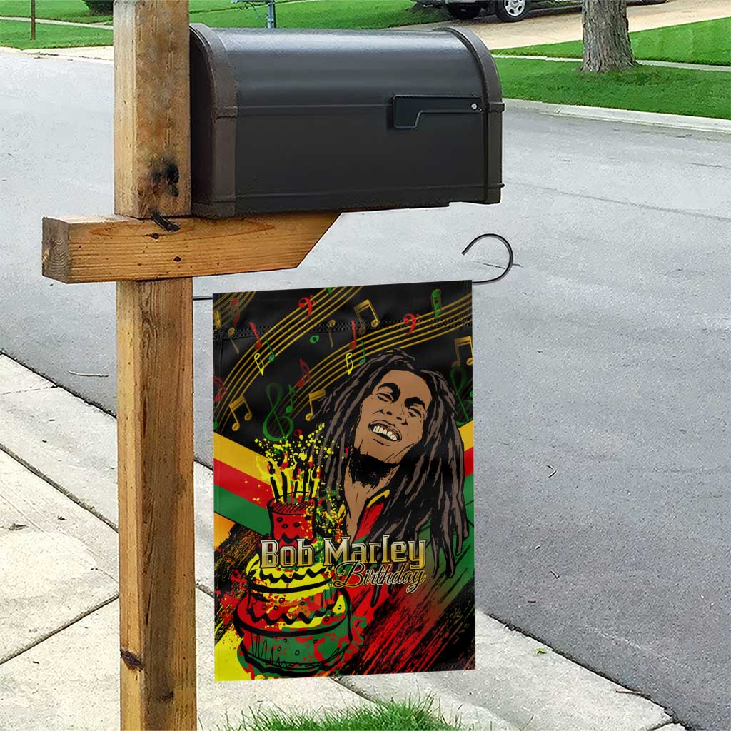The Father of Reggae Garden Flag - Legendary Birthday Tribute LT01