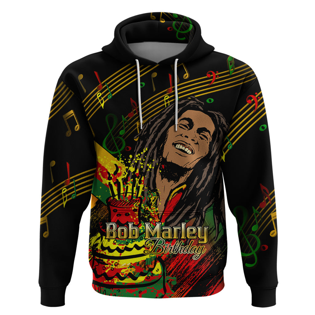 Legend Bob Birthday Hoodie The Father of Reggae LT01