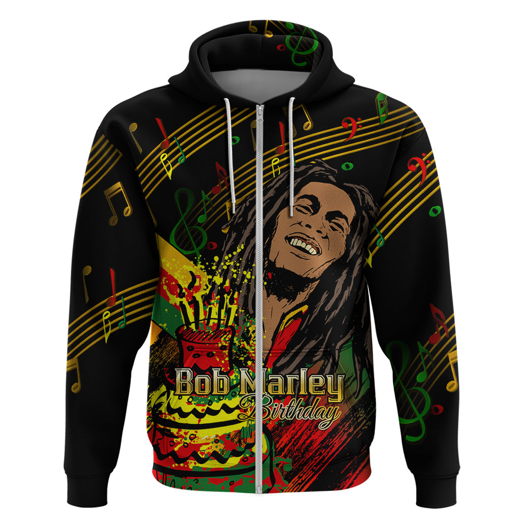 Legend Bob Birthday Hoodie The Father of Reggae LT01
