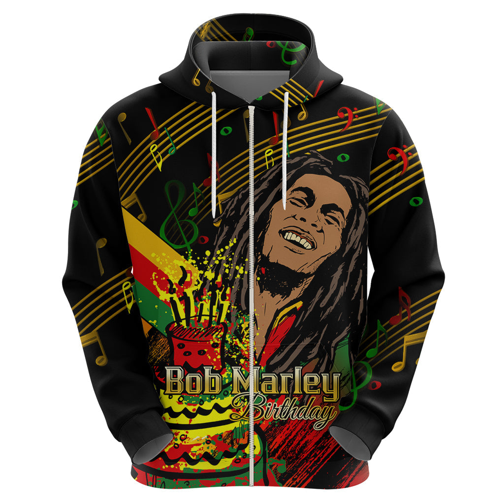 Legend Bob Birthday Hoodie The Father of Reggae LT01