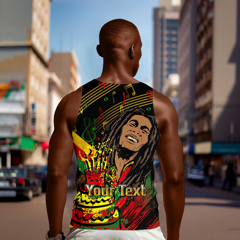 The Father of Reggae Men Tank Top - Legendary Birthday Tribute LT01