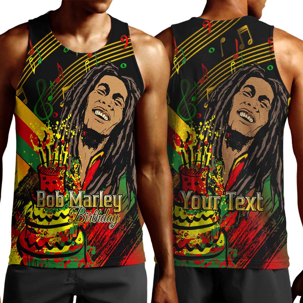 The Father of Reggae Men Tank Top - Legendary Birthday Tribute LT01