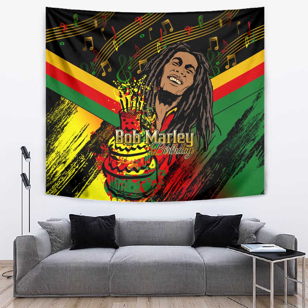 The Father of Reggae Tapestry - Legendary Birthday Tribute LT01