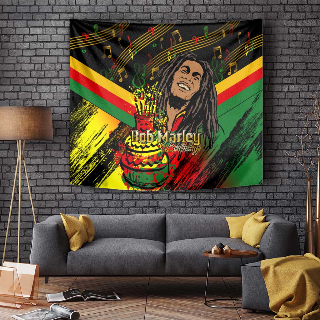 The Father of Reggae Tapestry - Legendary Birthday Tribute LT01