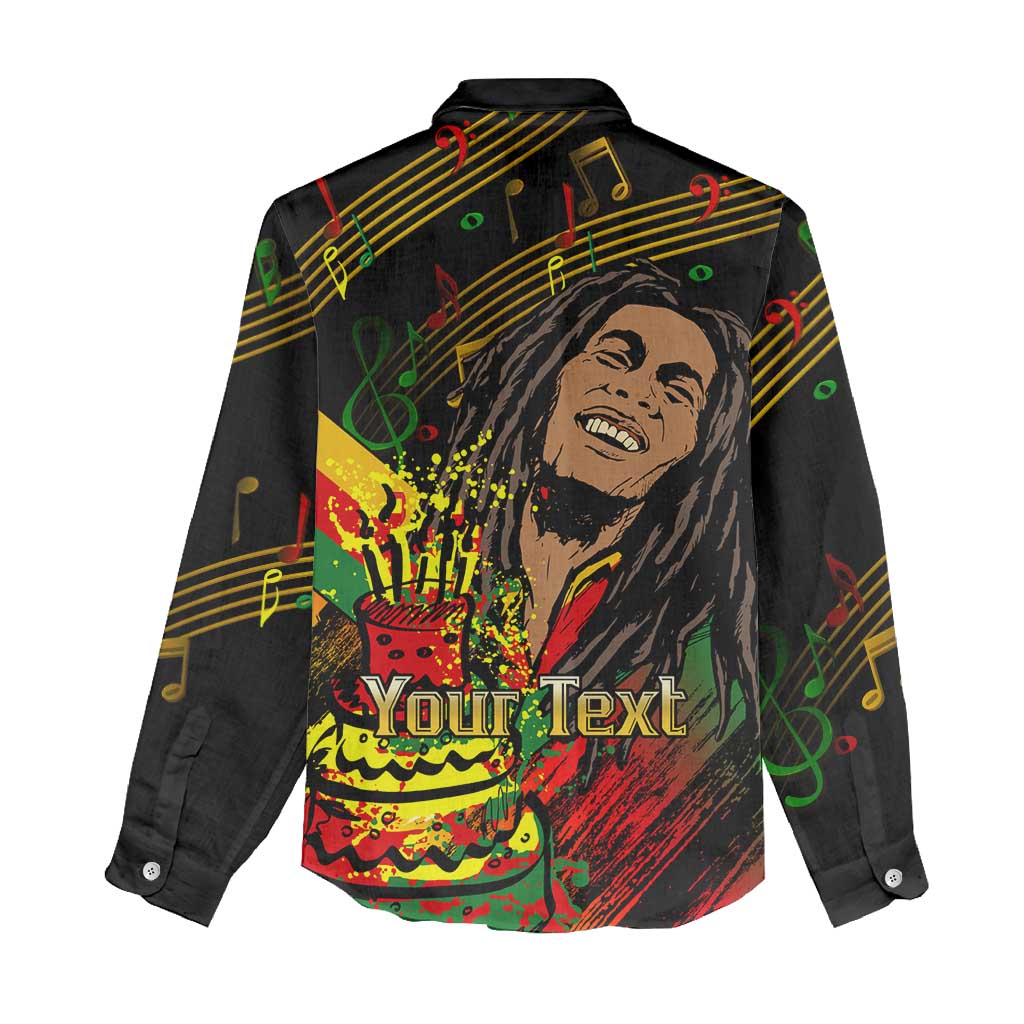 The Father of Reggae Women Casual Shirt - Legendary Birthday Tribute LT01