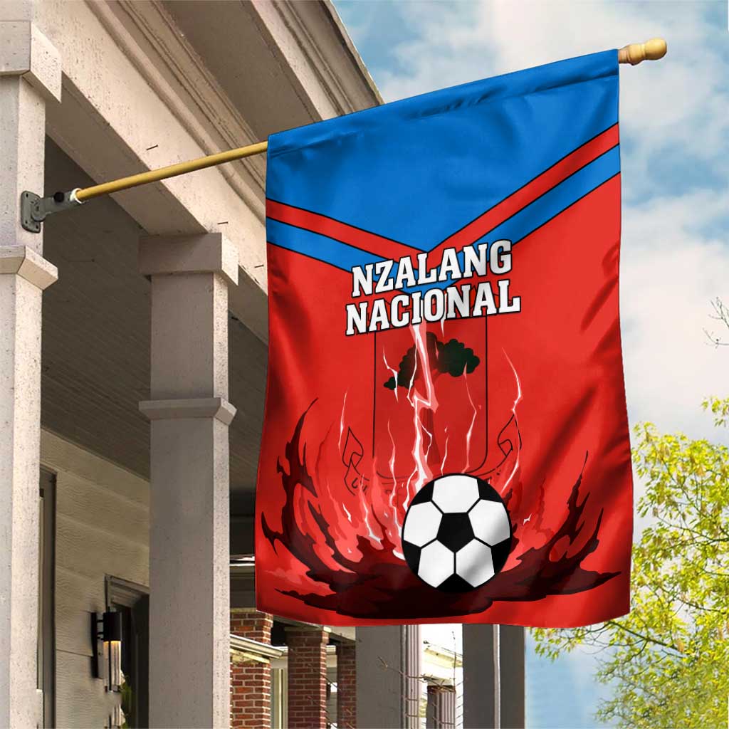 Support Nzalang Nacional - Equatorial Guinea Football Garden Flag LT01