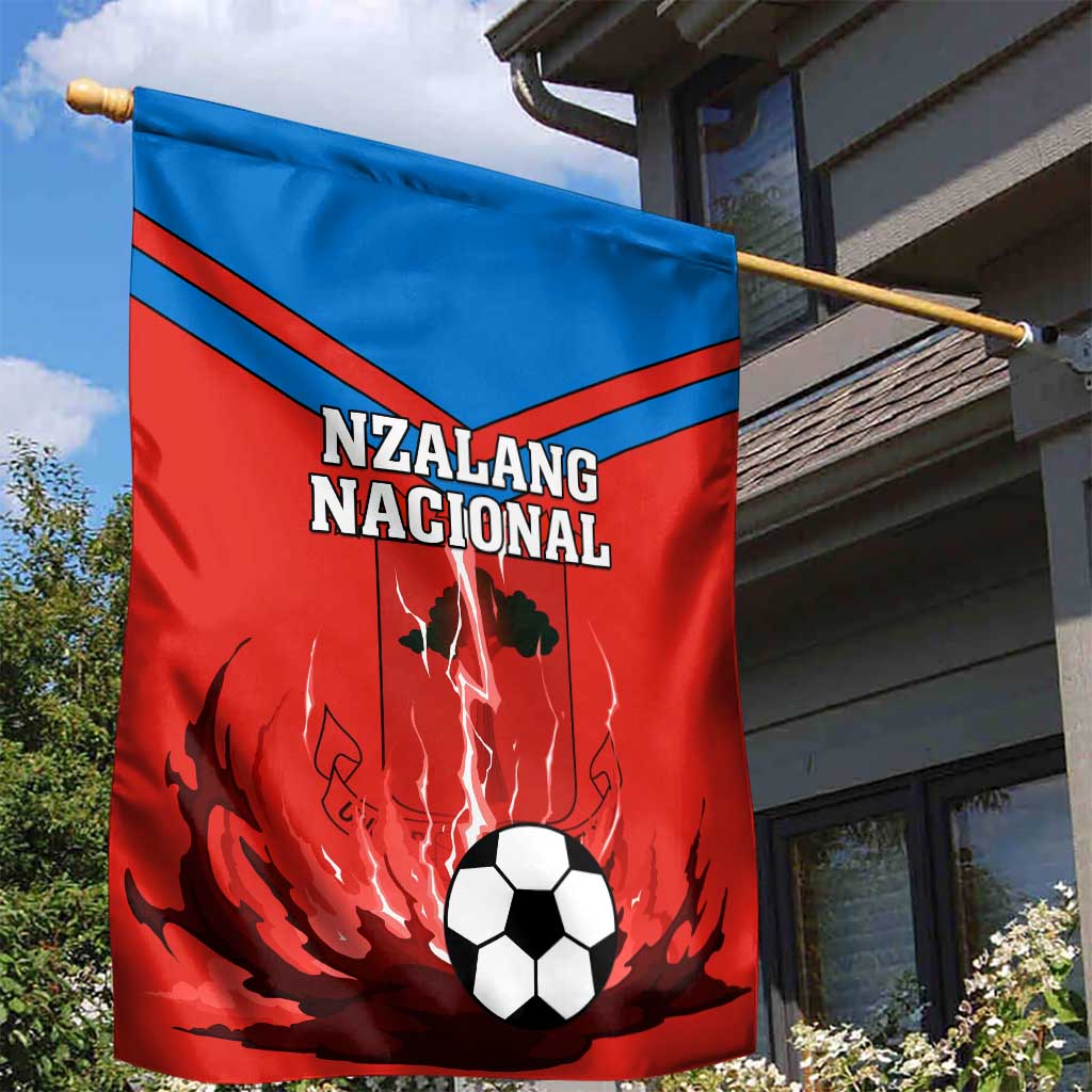 Support Nzalang Nacional - Equatorial Guinea Football Garden Flag LT01