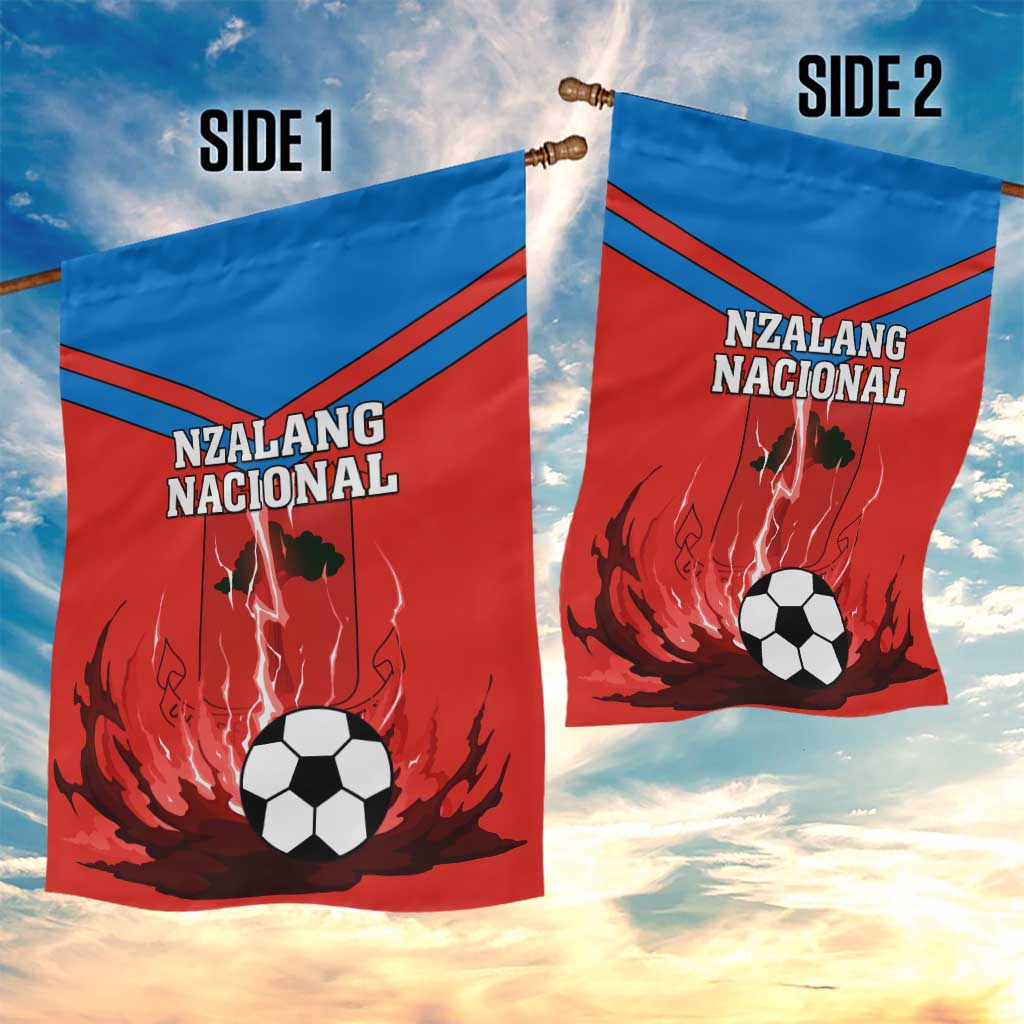 Support Nzalang Nacional - Equatorial Guinea Football Garden Flag LT01