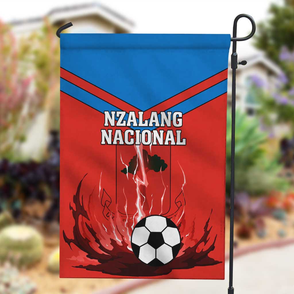 Support Nzalang Nacional - Equatorial Guinea Football Garden Flag LT01