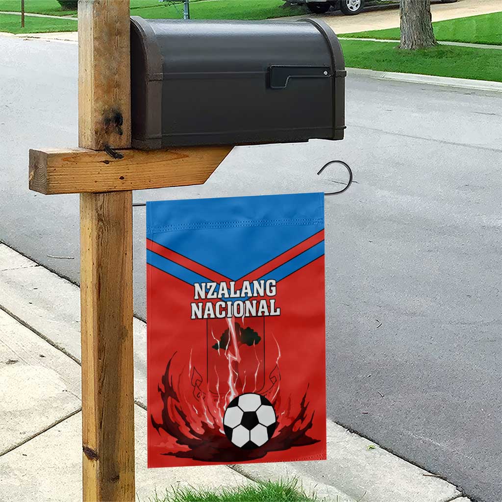 Support Nzalang Nacional - Equatorial Guinea Football Garden Flag LT01
