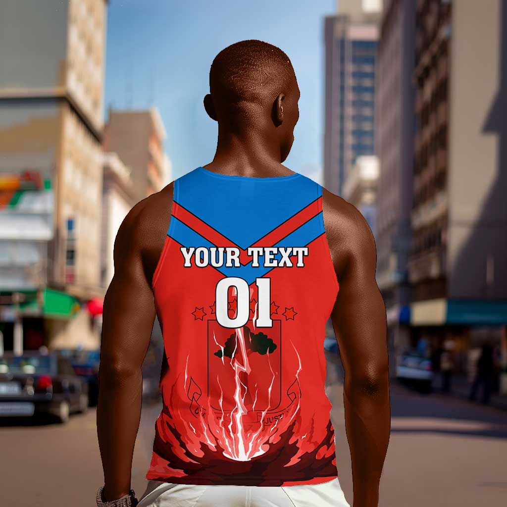 Support Nzalang Nacional - Equatorial Guinea Football Men Tank Top LT01
