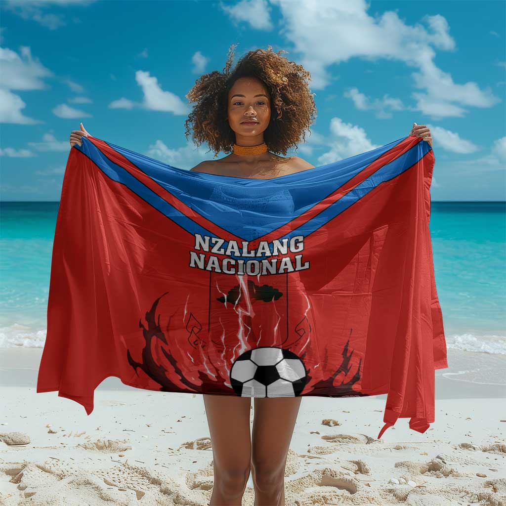 Support Nzalang Nacional - Equatorial Guinea Football Sarong LT01
