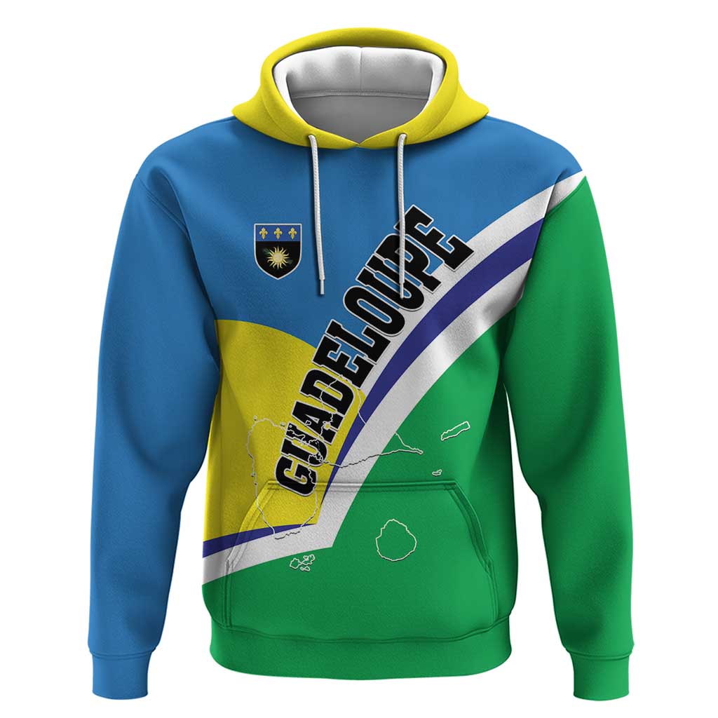 Personalised Guadeloupe Hoodie Gwadloup Simple Style LT01