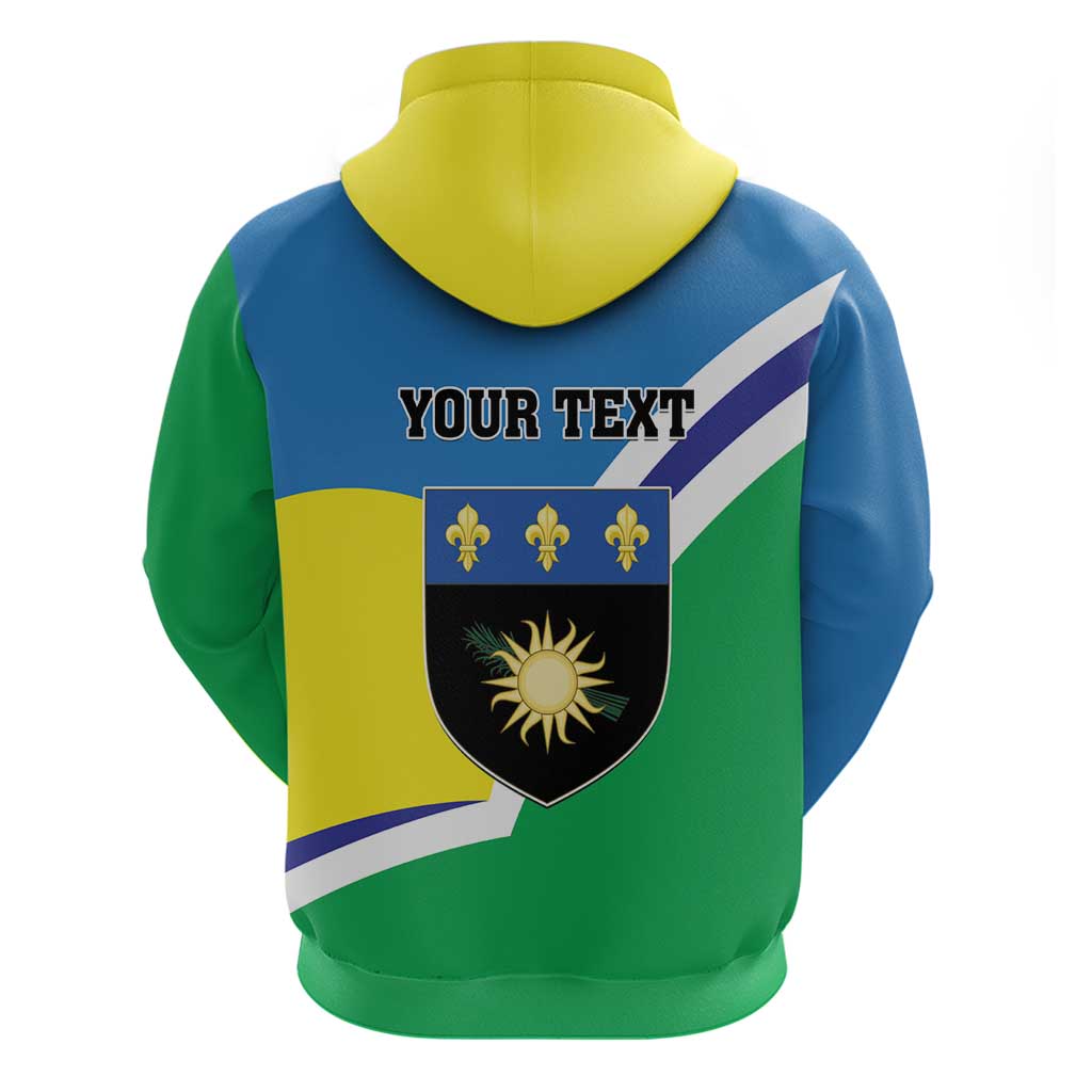 Personalised Guadeloupe Hoodie Gwadloup Simple Style LT01