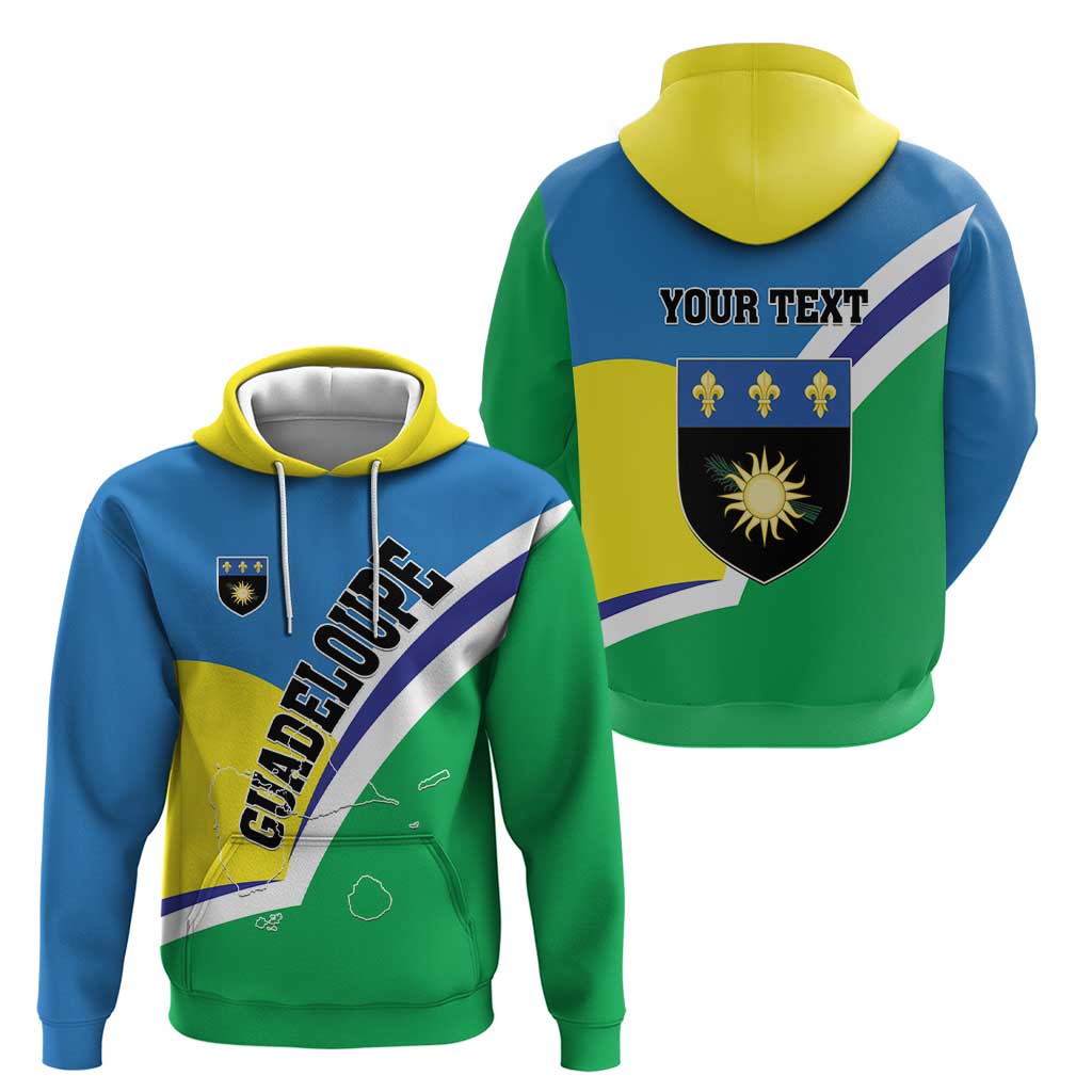 Personalised Guadeloupe Hoodie Gwadloup Simple Style LT01