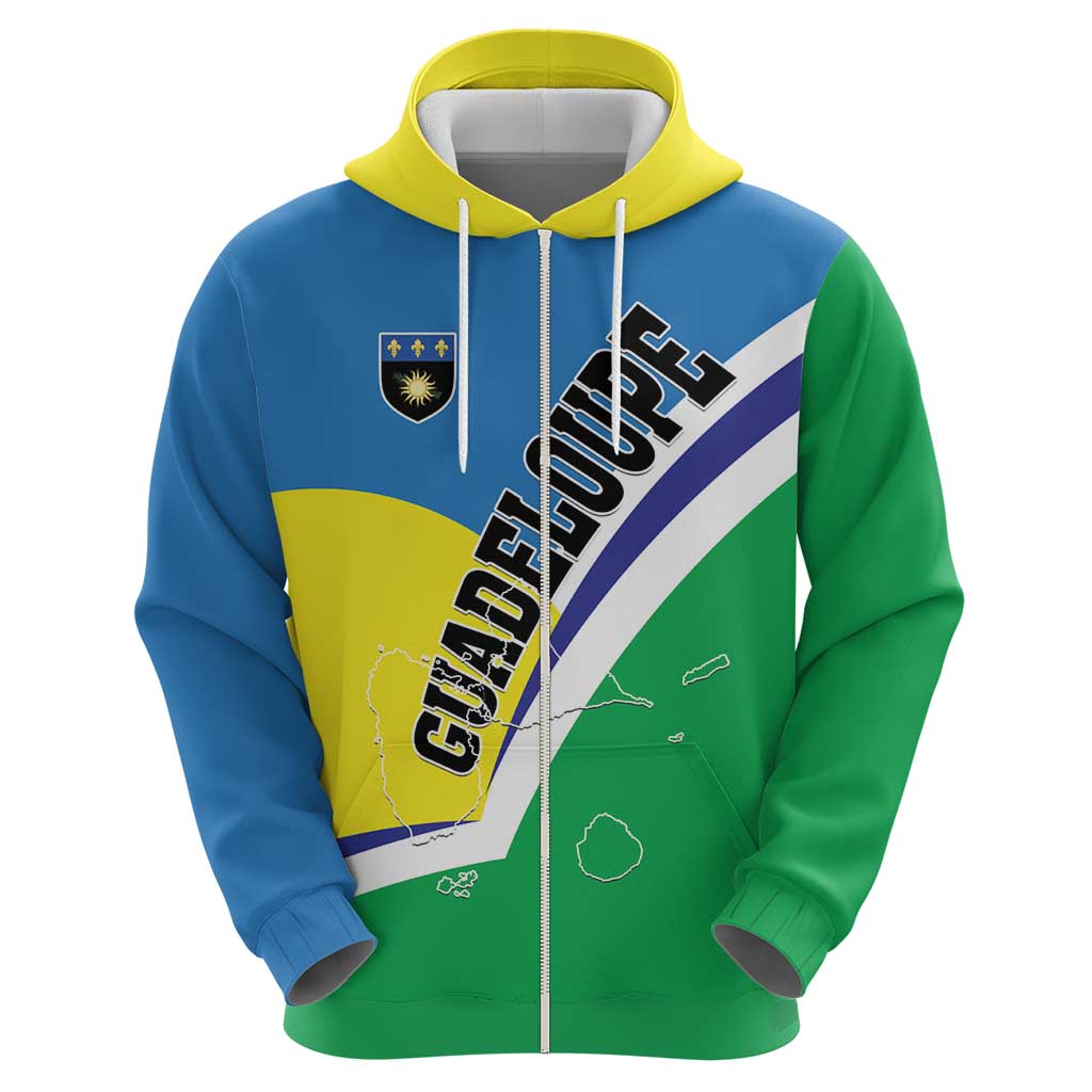 Personalised Guadeloupe Hoodie Gwadloup Simple Style LT01