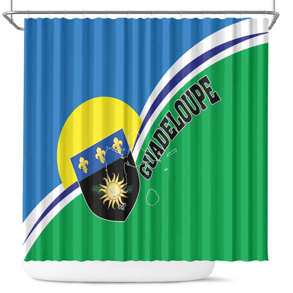 Guadeloupe Shower Curtain Gwadloup Simple Style LT01