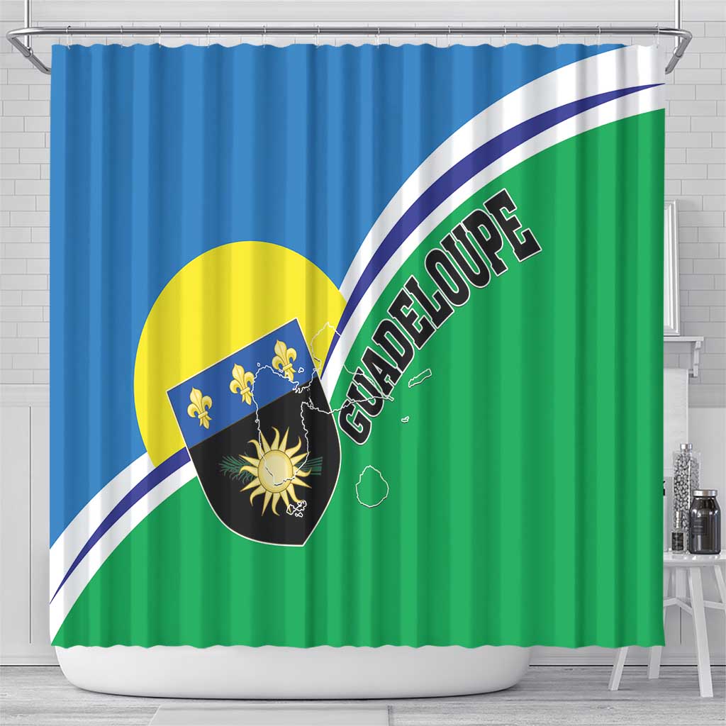 Guadeloupe Shower Curtain Gwadloup Simple Style LT01