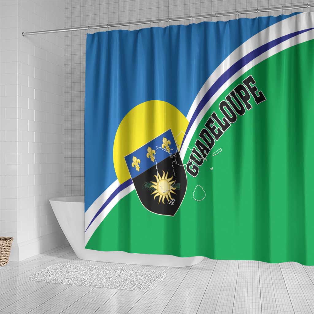 Guadeloupe Shower Curtain Gwadloup Simple Style LT01