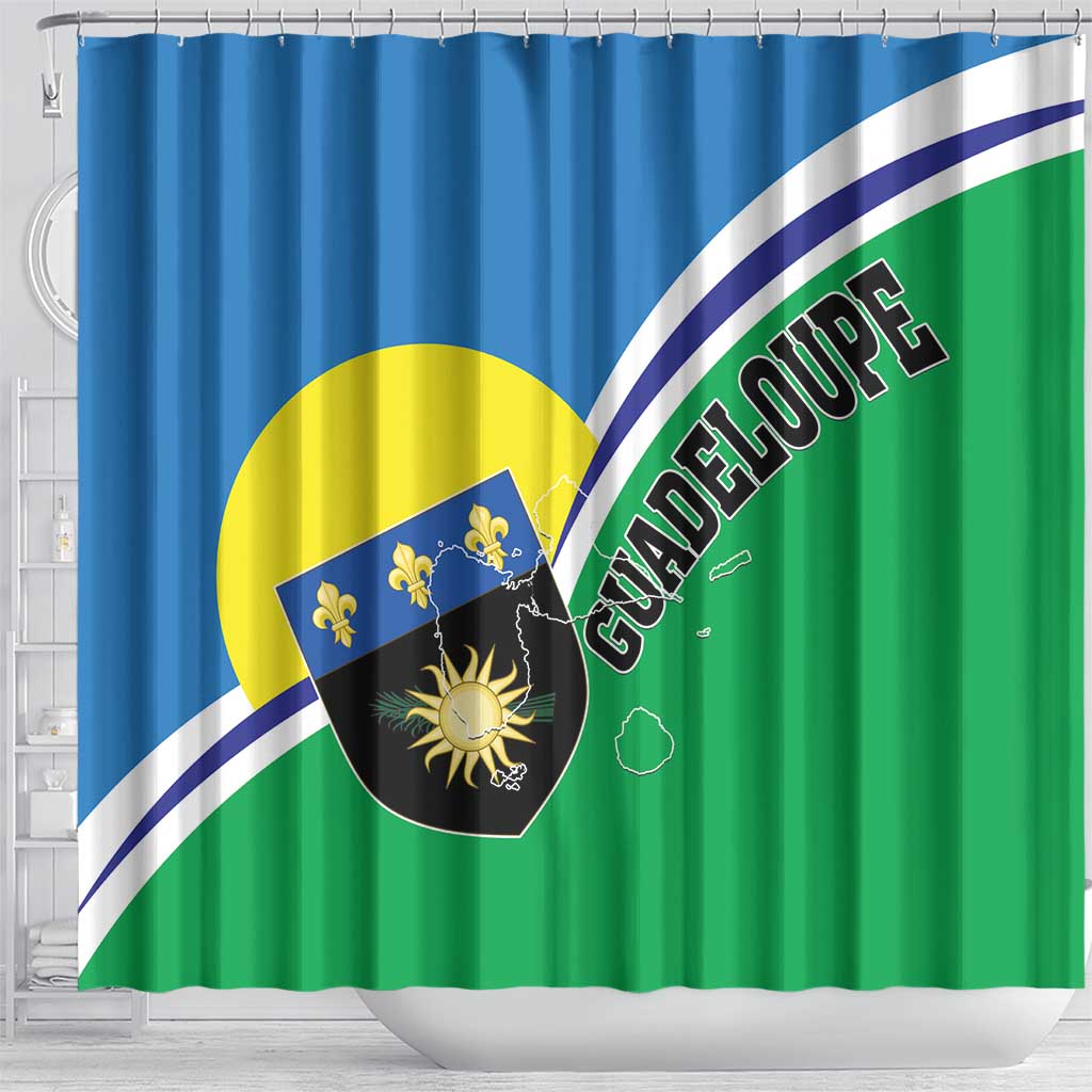 Guadeloupe Shower Curtain Gwadloup Simple Style LT01