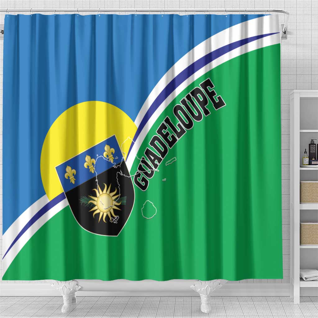 Guadeloupe Shower Curtain Gwadloup Simple Style LT01
