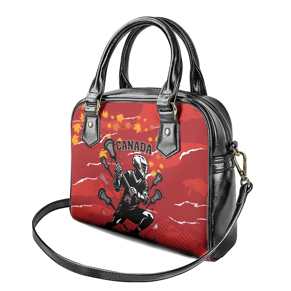 Canada Lacrosse Shoulder Handbag National Summer Sport LT01