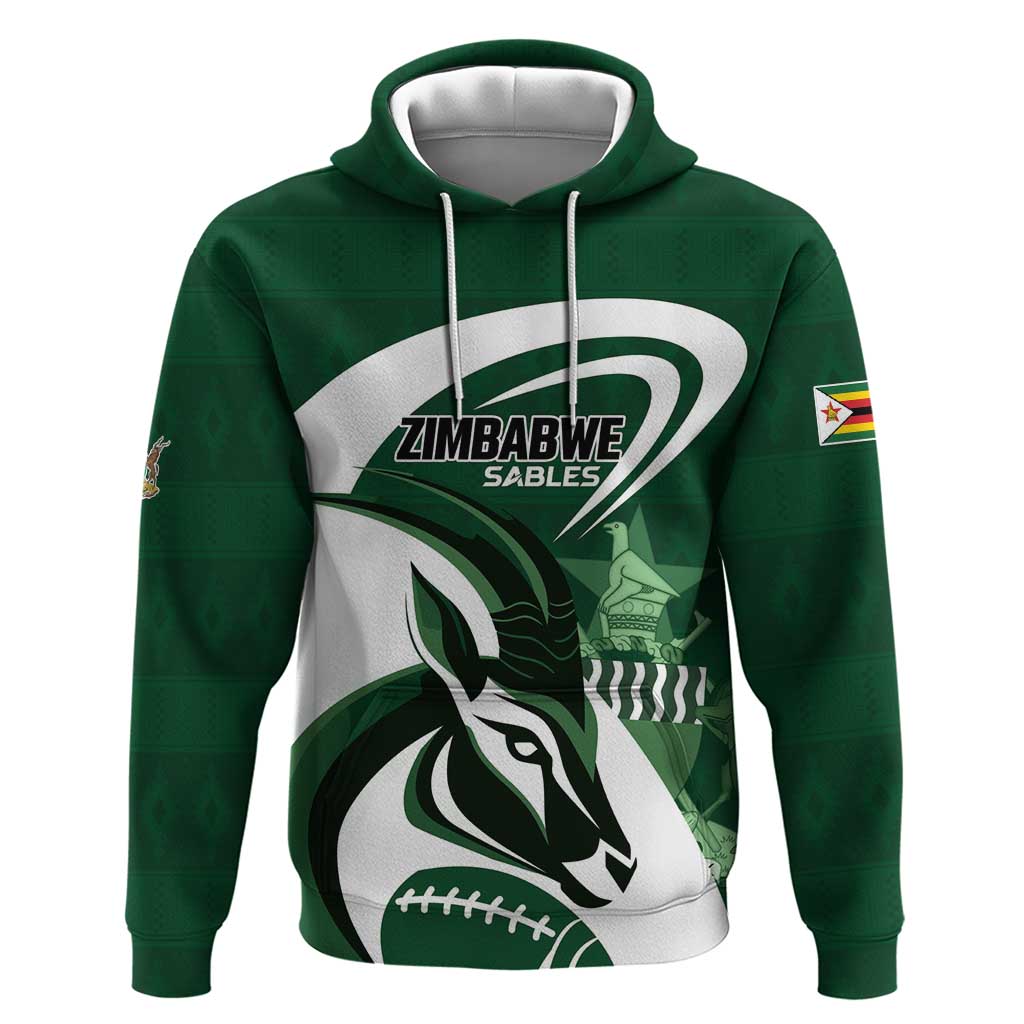 Custom Rugby Zimbabwe Hoodie Sables Is The Champion LT01
