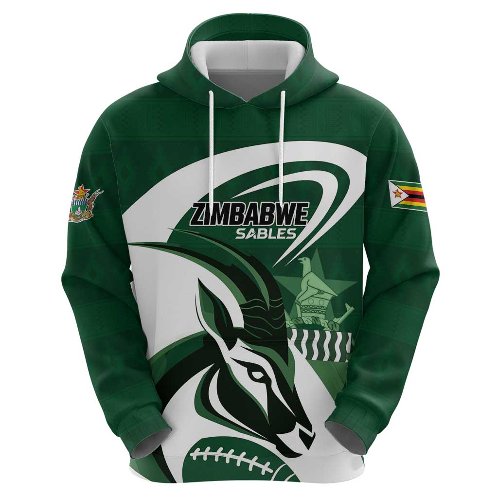 Custom Rugby Zimbabwe Hoodie Sables Is The Champion LT01