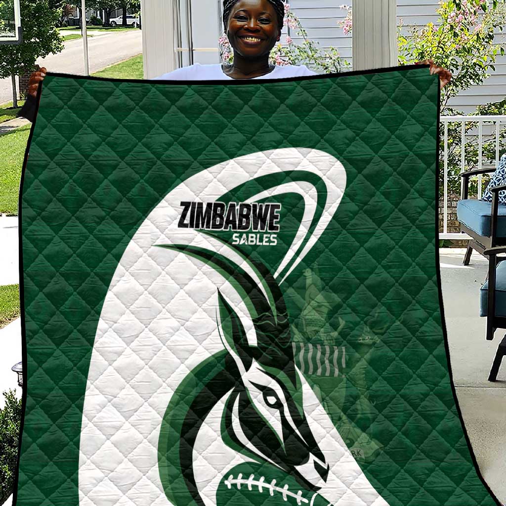 Rugby Zimbabwe Quilt Sables Is The Champion LT01