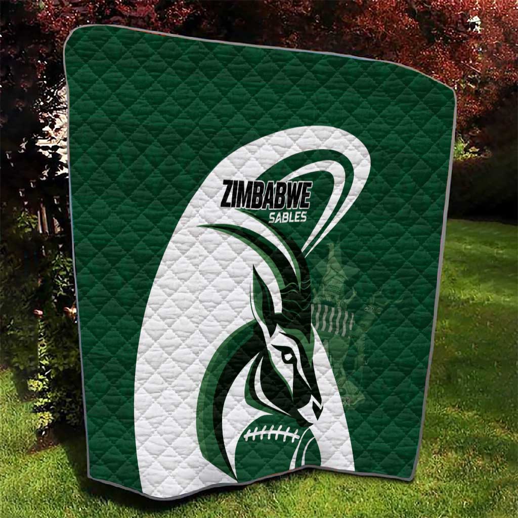 Rugby Zimbabwe Quilt Sables Is The Champion LT01