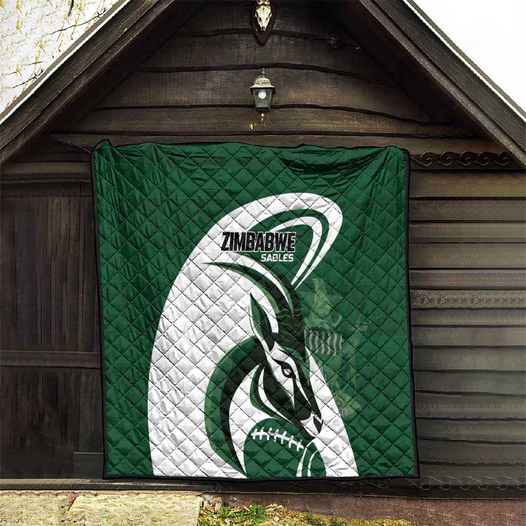 Rugby Zimbabwe Quilt Sables Is The Champion LT01