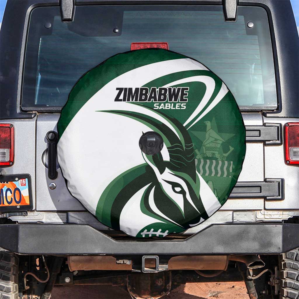 Rugby Zimbabwe Spare Tire Cover Sables Is The Champion LT01